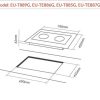 Bếp Điện Từ Eurosun EU-TE886G 6 Bếp Điện Từ Eurosun EU-TE886G
