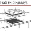 Bếp Từ Chefs EH-DIH888 Nhập Khẩu Đức 5 Bếp Từ Chefs EH-DIH888 Nhập Khẩu Đức