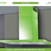 Máy Hút Mùi Faster Quatrolux Green 1 Máy Hút Mùi Faster Quatrolux Green