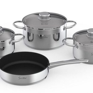 THẾ GIỚI BẾP CHÂU ÂU 574 BỘ NỒI SEVILLA SV LX04