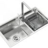 CHẬU RỬA ROSLERER RL04 688 LỆCH 2 CHẬU RỬA ROSLERER RL04 688 LỆCH