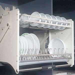 Giá bát nâng hạ Grob Inox bóng G190