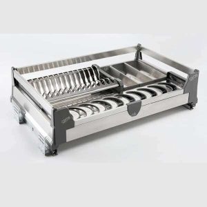 Kệ bát đĩa đa năng Grob inox hộp âm tủ-GH91A