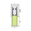 Kệ đựng gia vị inox hộp Grob-GH25B 7 Kệ đựng gia vị inox hộp Grob-GH25B