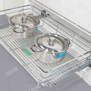 Kệ xoong nồi inox nan vuông Grob-CS71