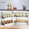 Tủ đồ khô 2 tầng inox sợi Grob-UB245 2 Tủ đồ khô 2 tầng inox sợi Grob-UB245