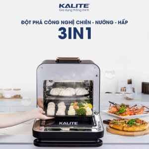 THẾ GIỚI BẾP CHÂU ÂU 544 Nồi chiên hơi nước KALITE STEAM PRO