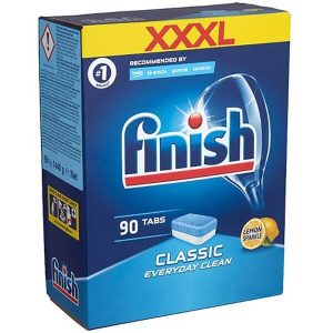 THẾ GIỚI BẾP CHÂU ÂU 614 Viên rửa chén bát Finish Classic hộp 90 viên