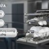 Máy Rửa Bát Hafele HDW-F605B 535.29.660 với 14 bộ 14 Máy Rửa Bát Hafele HDW-F605B 535.29.660 với 14 bộ
