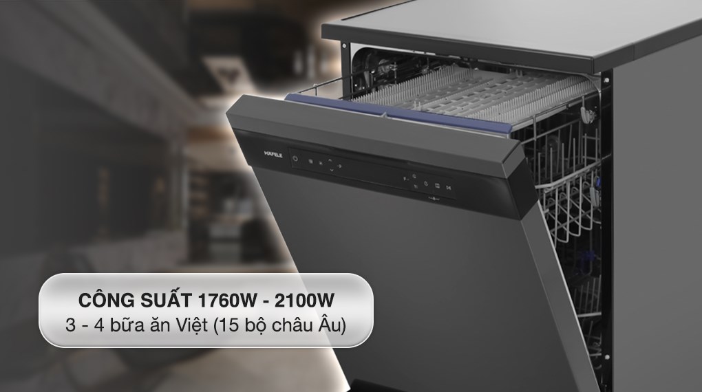Máy Rửa Bát Hafele HDW-F605B 535.29.660 với 14 bộ 7 Máy Rửa Bát Hafele HDW-F605B 535.29.660 với 14 bộ