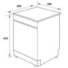 Máy Rửa Bát Hafele HDW-F60G 535.29.590 với 12 bộ 11 Máy Rửa Bát Hafele HDW-F60G 535.29.590 với 12 bộ